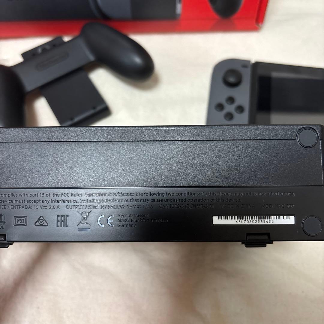 Nintendo switch 本体 グレー