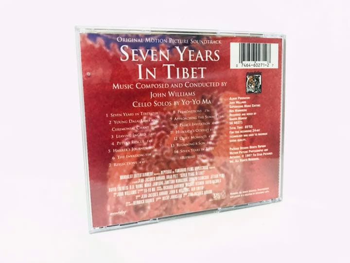 プレミア盤／映画『セブンイヤーズインチベット』サントラCD／ブラッドピット／廃盤