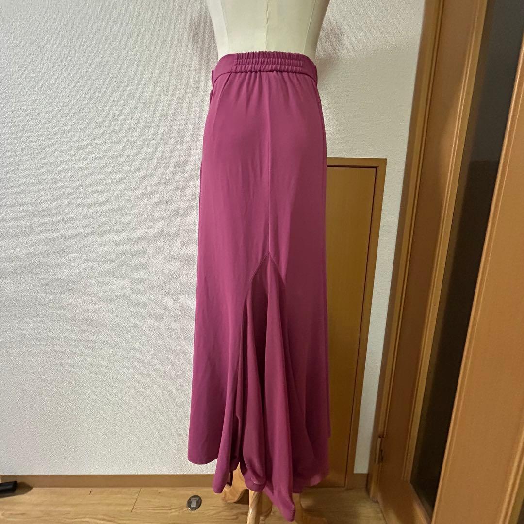 Chacott チャコット ロイヤルダンス ピンク フレアスカート シースルー