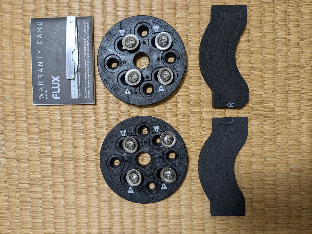 FLUX CV 23/24モデル Mサイズ グレー 美品 使用10回程度