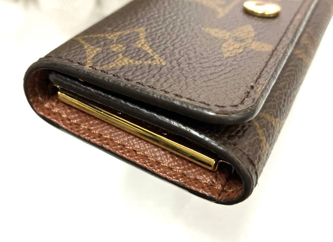 ルイヴィトン モノグラム ミュルティクレ 4連キーケース 正規品 ICタグ
