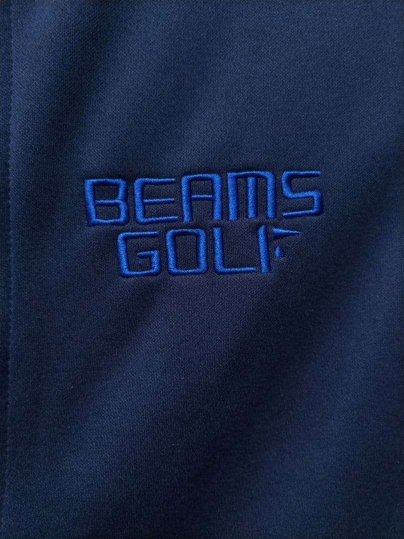ビームスゴルフ　ベスト　パーカー　ネイビー　裏起毛