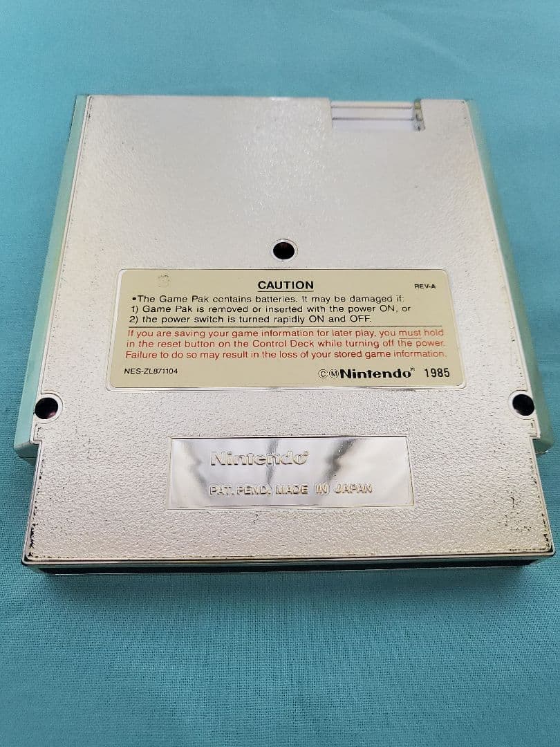 [美品]NES リンクの冒険 ゴールドカートリッジ 海外 ファミコン ゼルダ