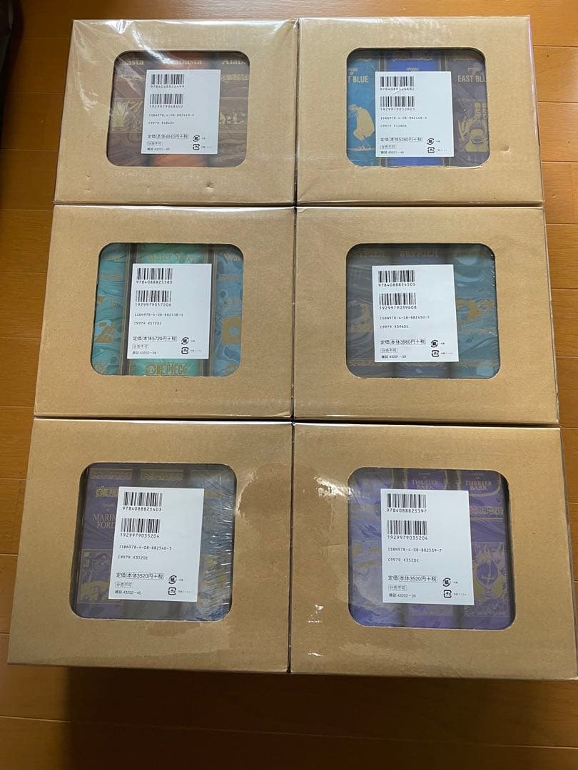 ワンピース ONE PIECE エピソードBOX 6箱セット