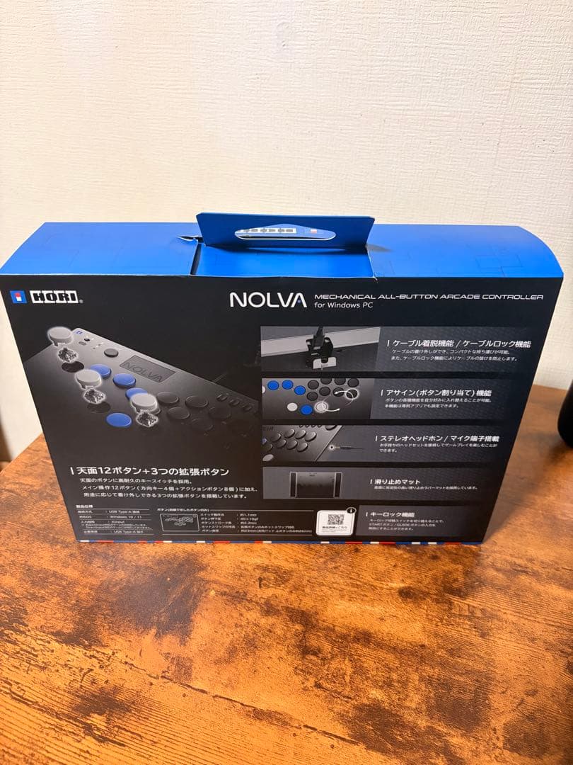 【ほぼ未使用】PC版 HORI NOLVA レバーレスコントローラー