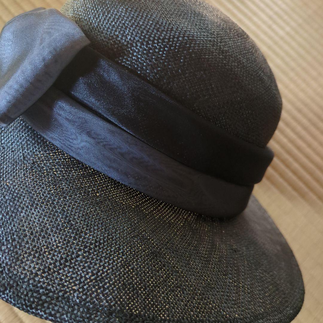 maxim マキシン　帽子　黒メッシュ　夏