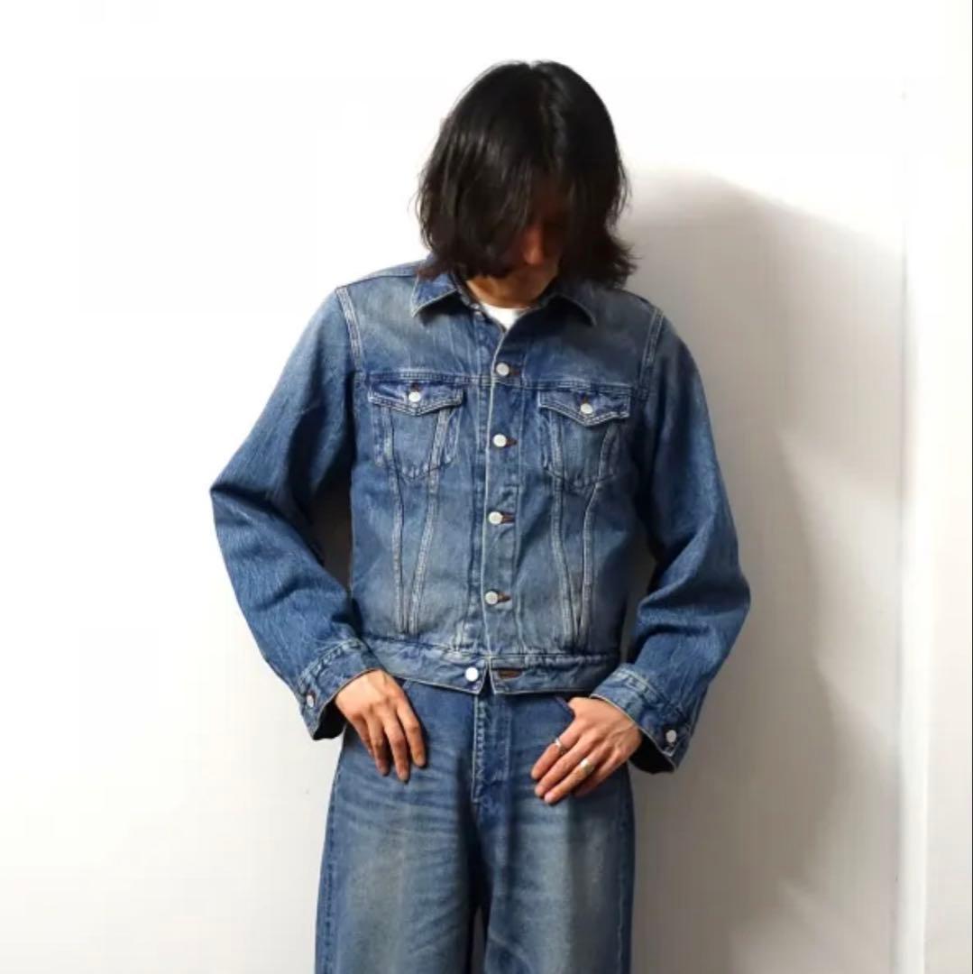 田*可様 SHINYAKOZUKA 極美品　デニムジャケット　S トラッカー　完
