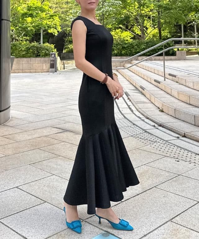 JENNE　マーメイドカットソーワンピース　Lサイズ　試着のみ