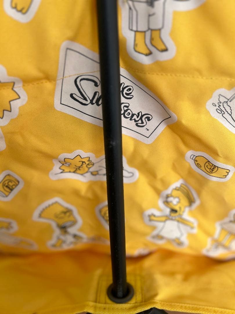 ザ・シンプソンズ 折りたたみアウトドアチェア3人がけ　レア　非売品