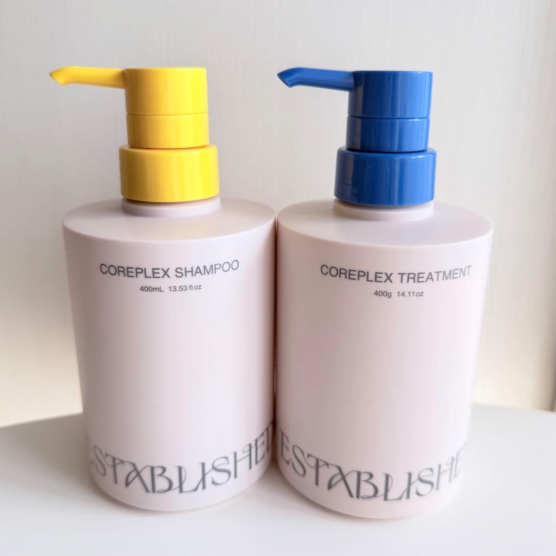 【即日発送】ESTABLISHED コアプレックスシャンプートリートメントセット