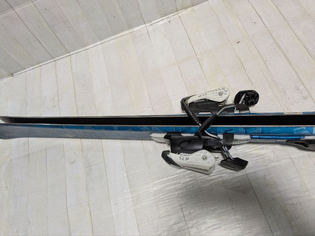 elán スキー板 ビンディング付き ホワイト