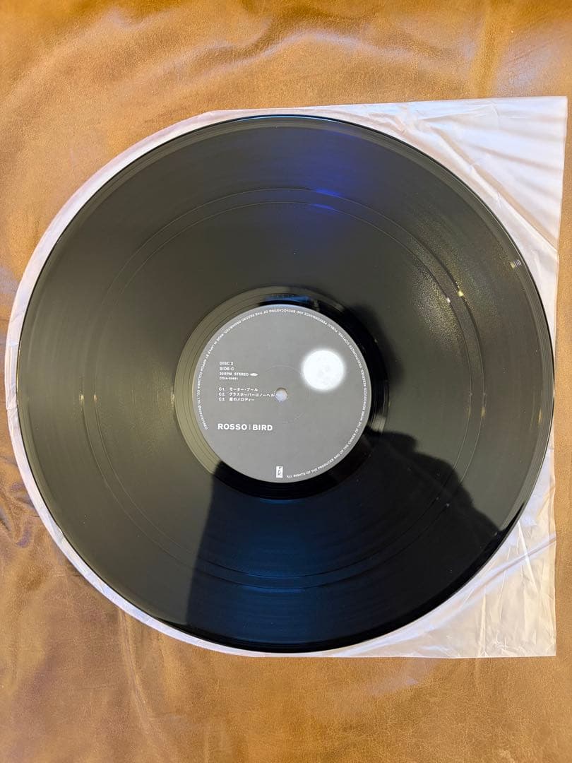 【希少LP】ROSSO / BIRD アナログ盤 2枚組 レコード（チバユウスケ