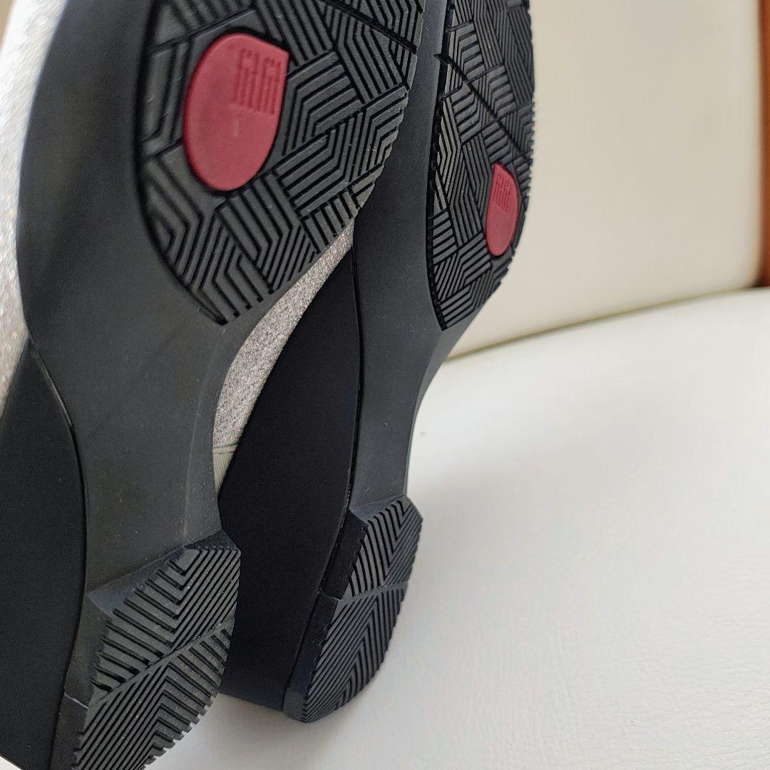 新品 fitfit フィットフィット 撥水 ストレッチレザー 本革 パンプス