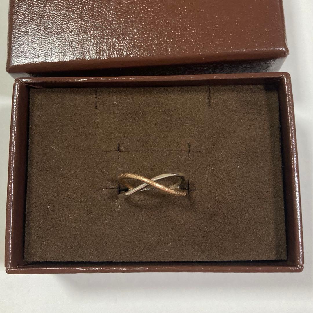 アガット k10シルバーリング 11号 販売証明書付き