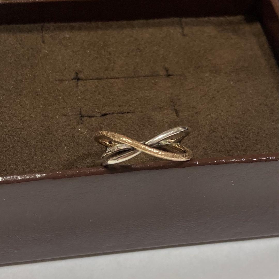 アガット k10シルバーリング 11号 販売証明書付き