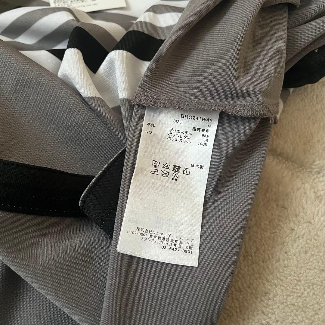 新品★20,900円 黒M BRIEFING ゴルフノースリーブハイネックシャツ