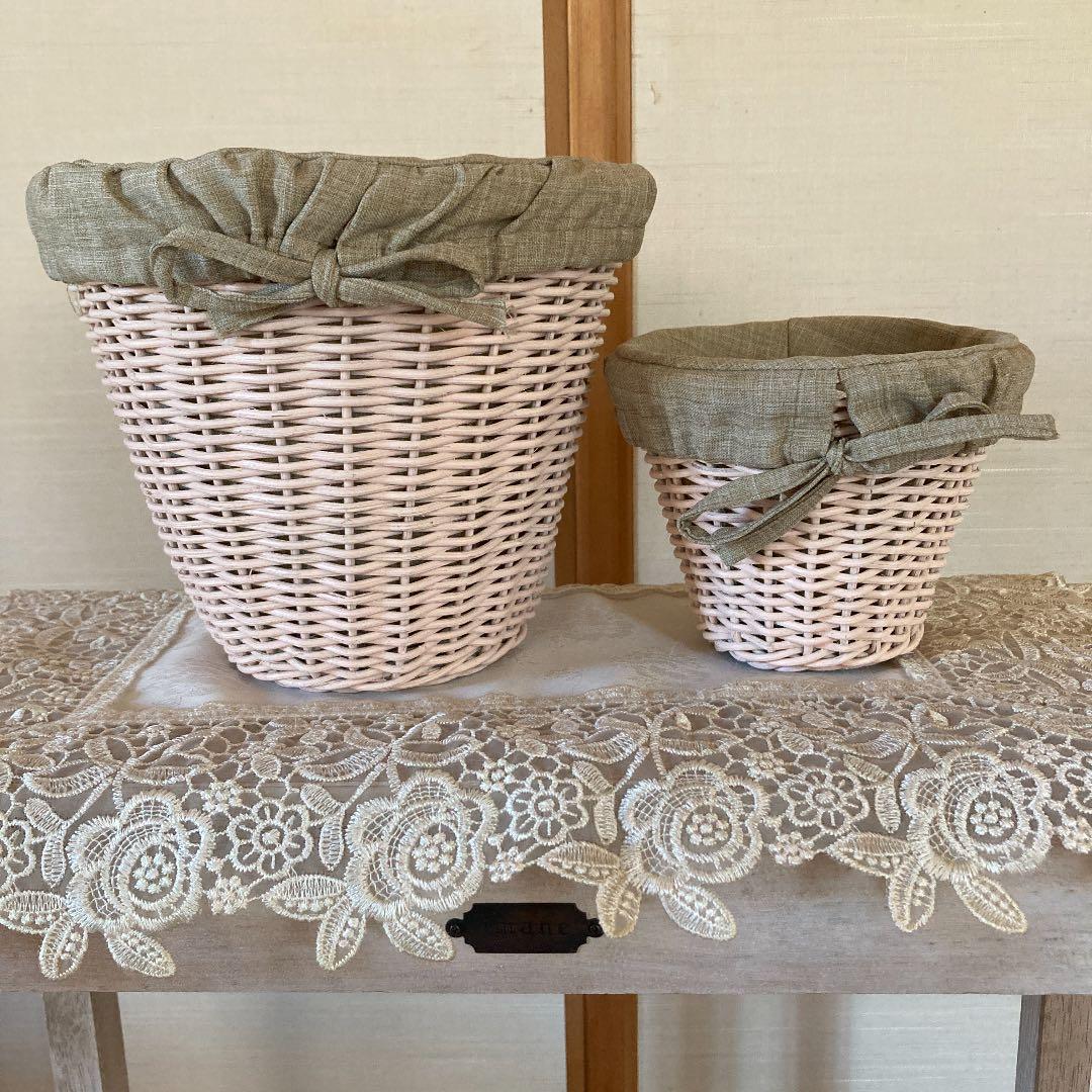 イマン　プランターカバー大・小セット