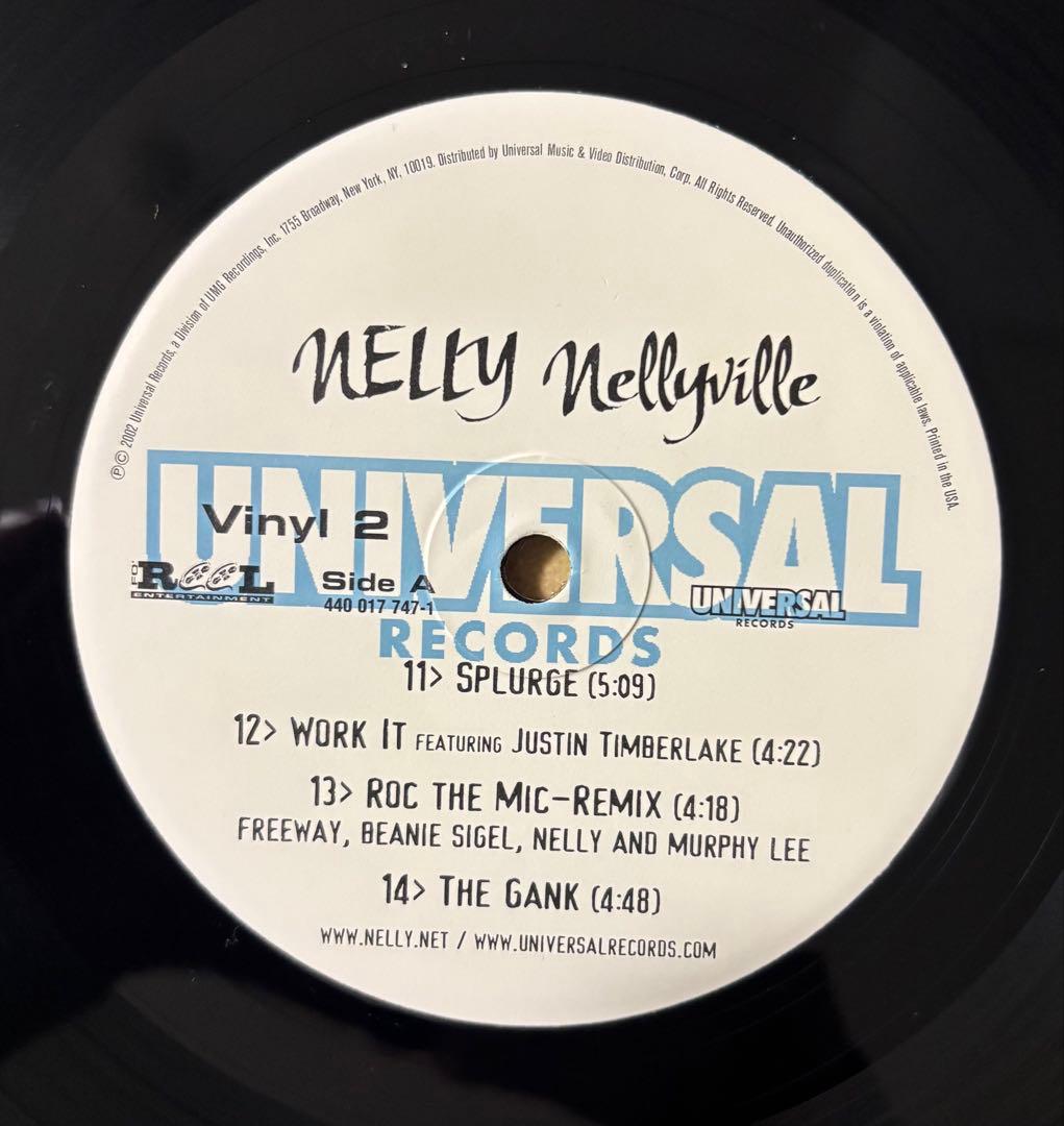 Nelly – Nellyville 2LP アナログレコード US盤