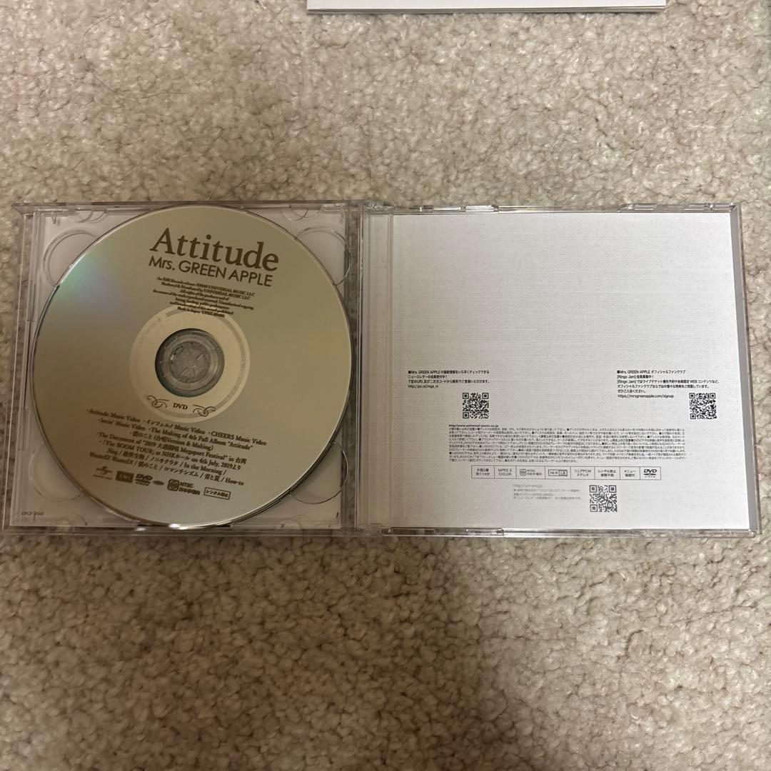 Mrs. GREEN APPLE Attitude 初回限定版