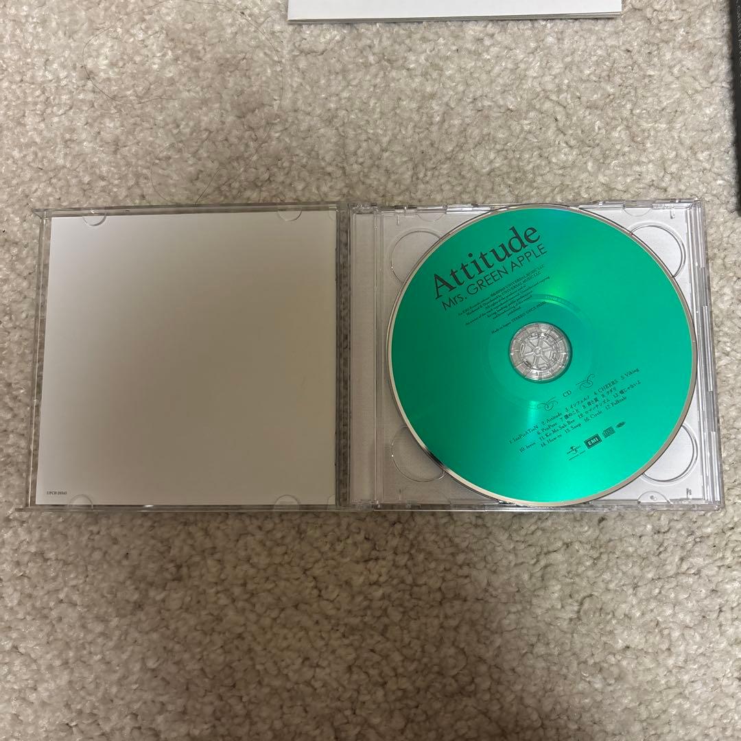 Mrs. GREEN APPLE Attitude 初回限定版