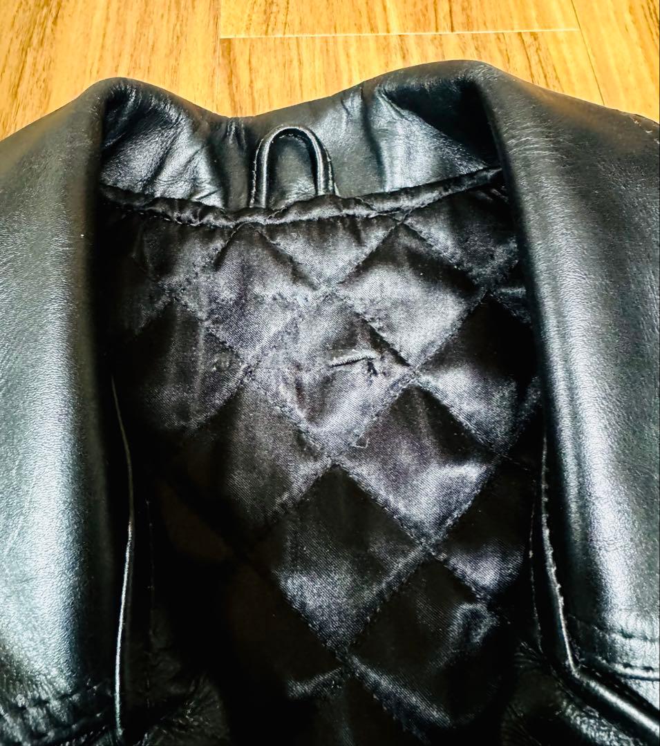 K*o様 レザーライダースジャケット　ライトニングタイプ　タイトフィット