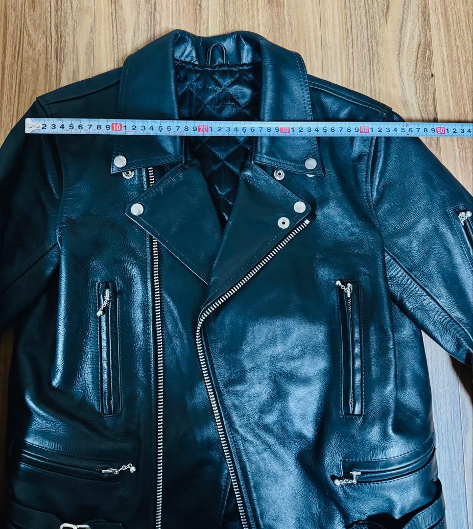 K*o様 レザーライダースジャケット　ライトニングタイプ　タイトフィット