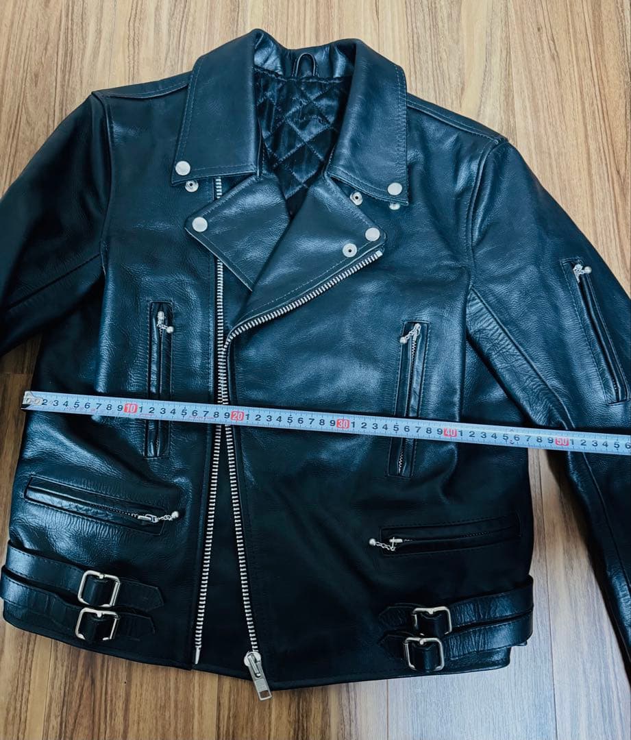 K*o様 レザーライダースジャケット　ライトニングタイプ　タイトフィット