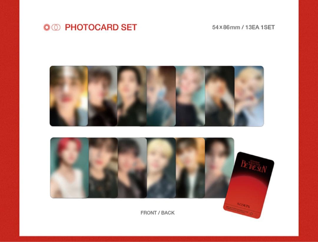 SEVENTEEN BE THE SUN デジコ トレカ ミニポスター コンプ