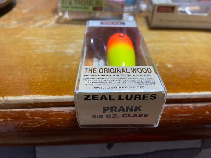 未使用品zealのルアー6個