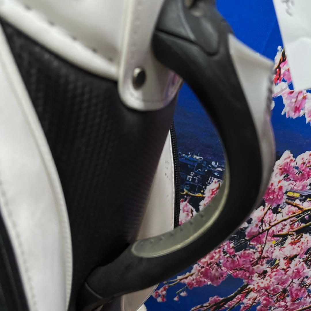 寶BY-1261GLOIRE キャディバッグ 内径約22 重量約4.1 フード×