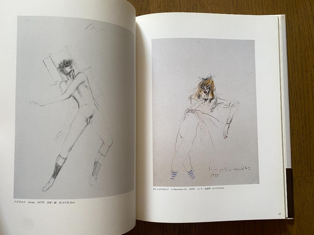 金子國義 　直筆サイン入り画集　帯付き美品