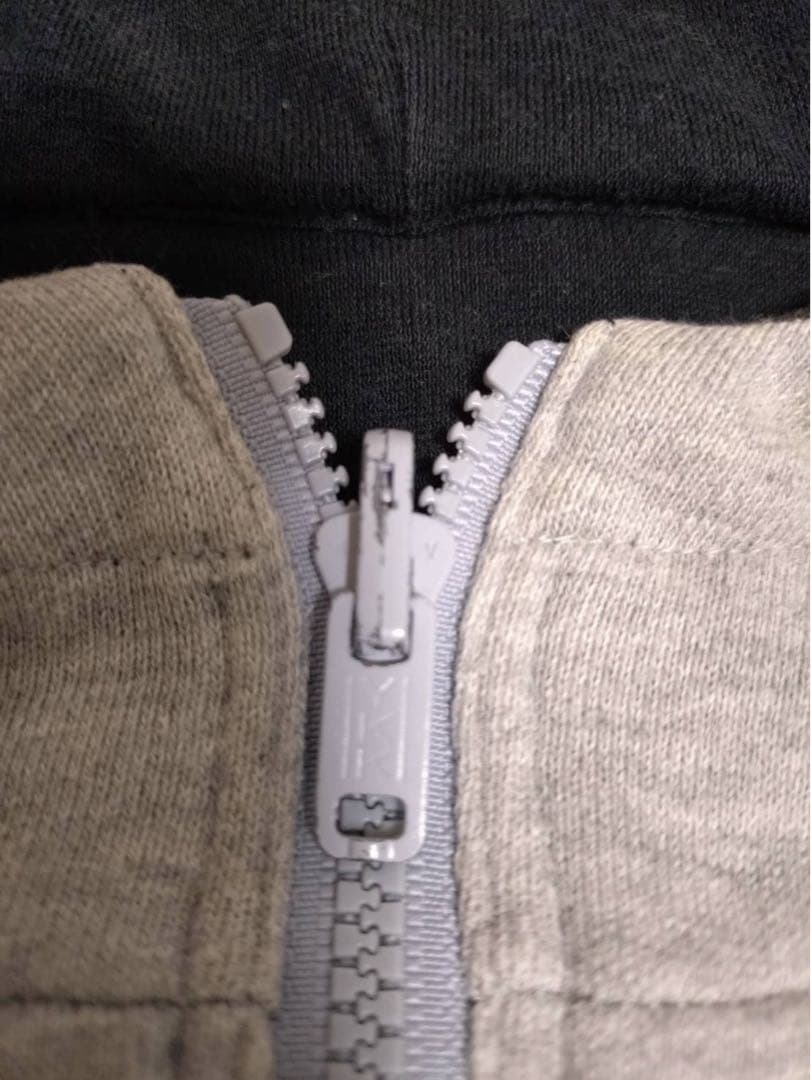 【レア】80sイッセイミヤケ✕ツモリチサトIS リバーシブルパーカー 黒×グレー