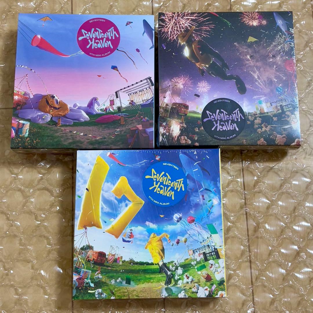 seventeen セブチ　アルバム　新品未開封