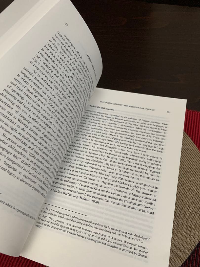 洋書 Approaching Dialogue by Per Linell