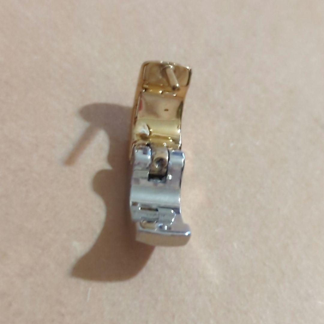 ルイ・ヴィトン メタル ブックレドレイユ・ナノグラム ピアス 片耳