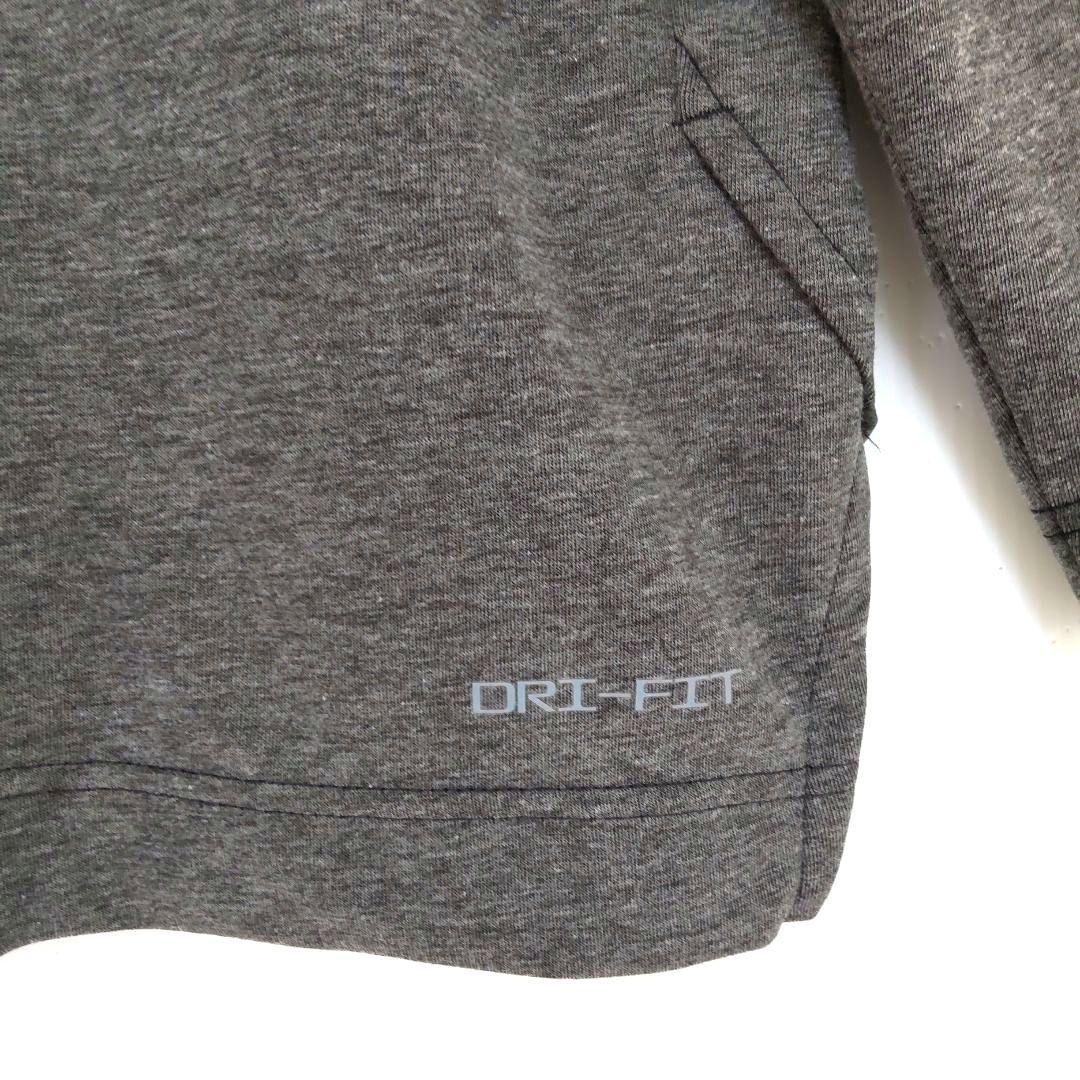 ナイキ×ジャイアンツ◆メンズ ドライフィット ハーフジップ シャツ【XL】グレー