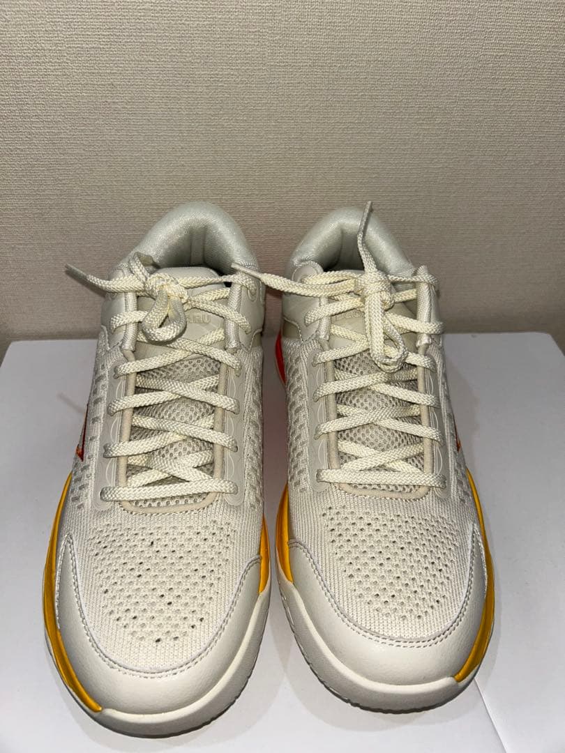 EGOZARU エゴザル オフホワイト×オレンジ 26.0cm