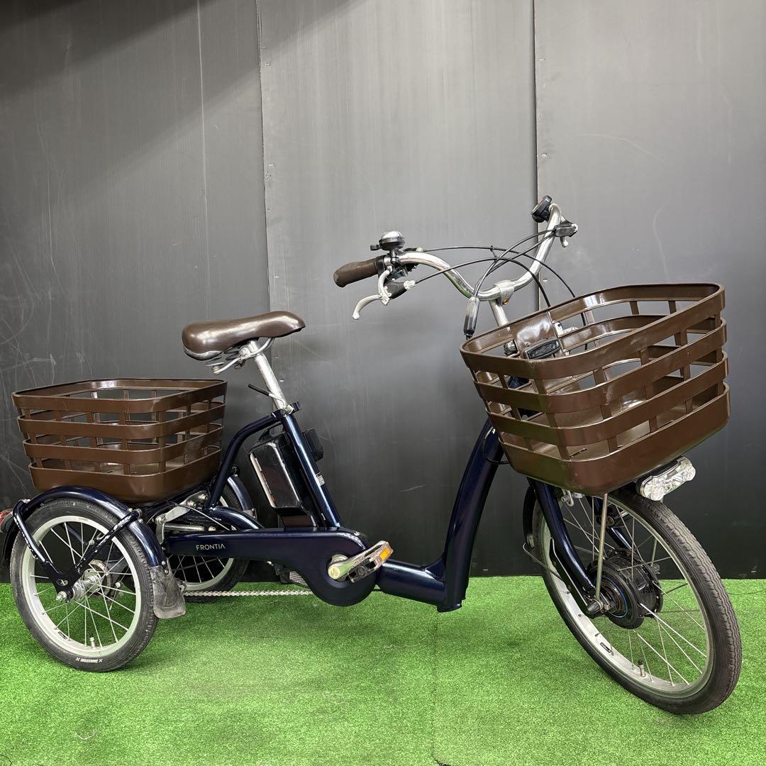 電動自転車 BS FRONTIA ネイビー　三輪車　30
