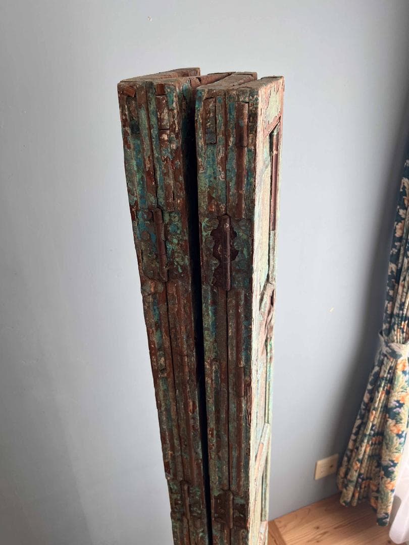 フランスアンティーク 木製 ヴォレー パーテーション 間仕切り 特大 送料込み