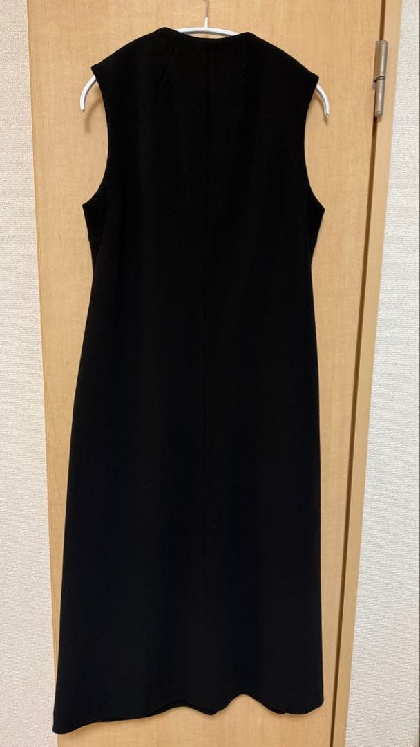 ワンピース Mame Kurogouchi Sleeveless Dress Black