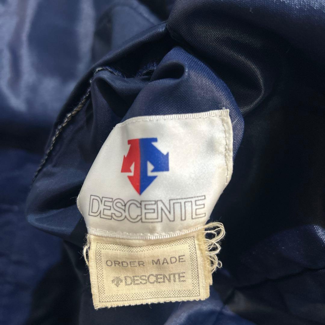 W1223◆DESCENTE デサント 帝京大学 高校 スタジャン カレッジもの