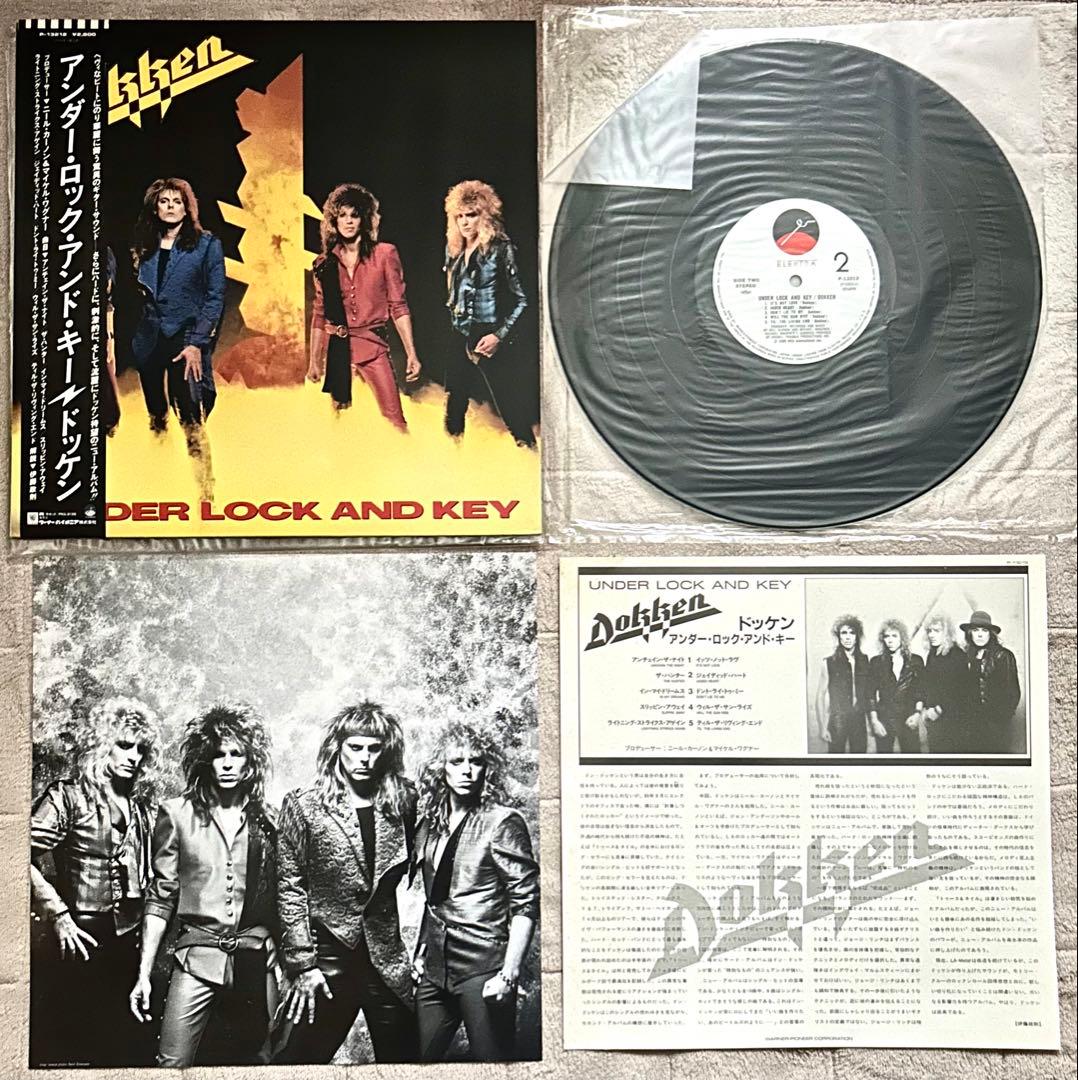 Dokken ドッケン 83年〜87年 LPレコード国内盤/米国盤/全4枚