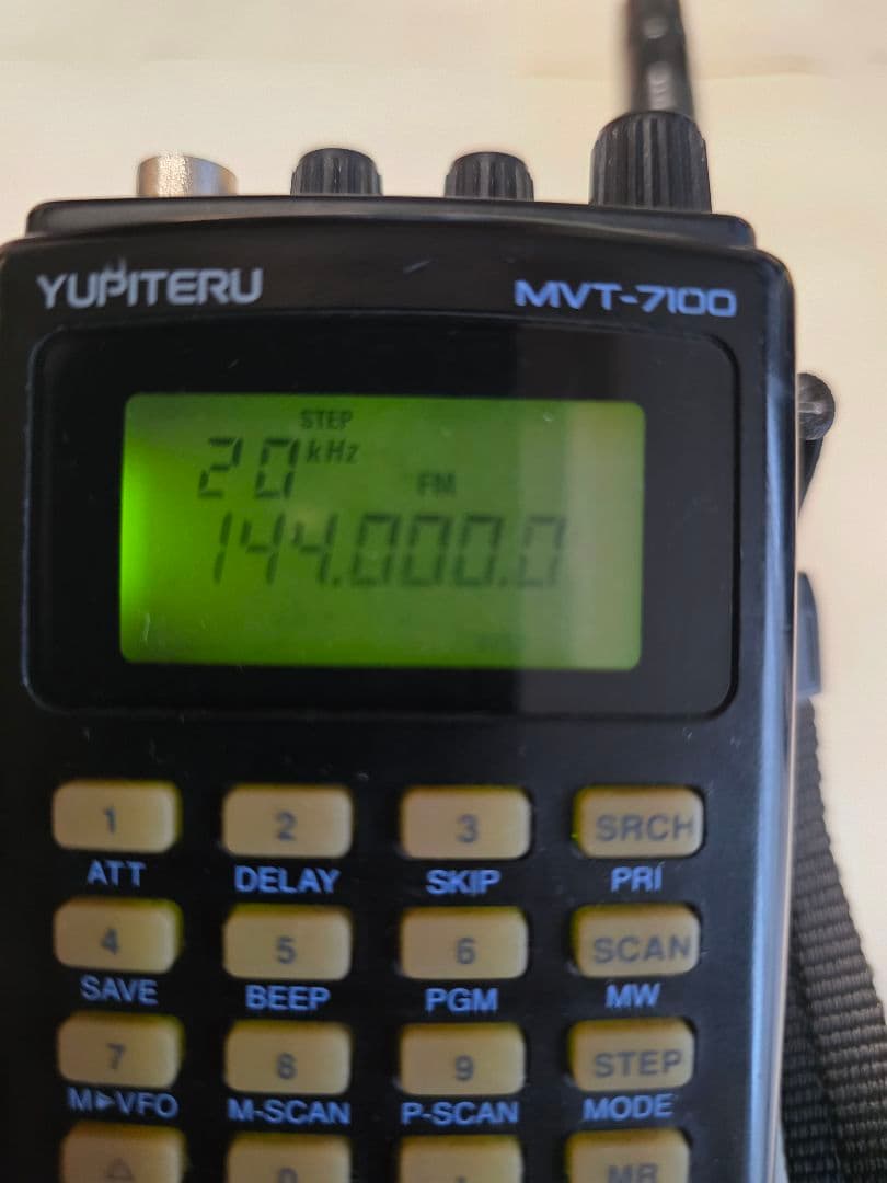 MVT-7100 マルチバンド受信機 受信改造済み