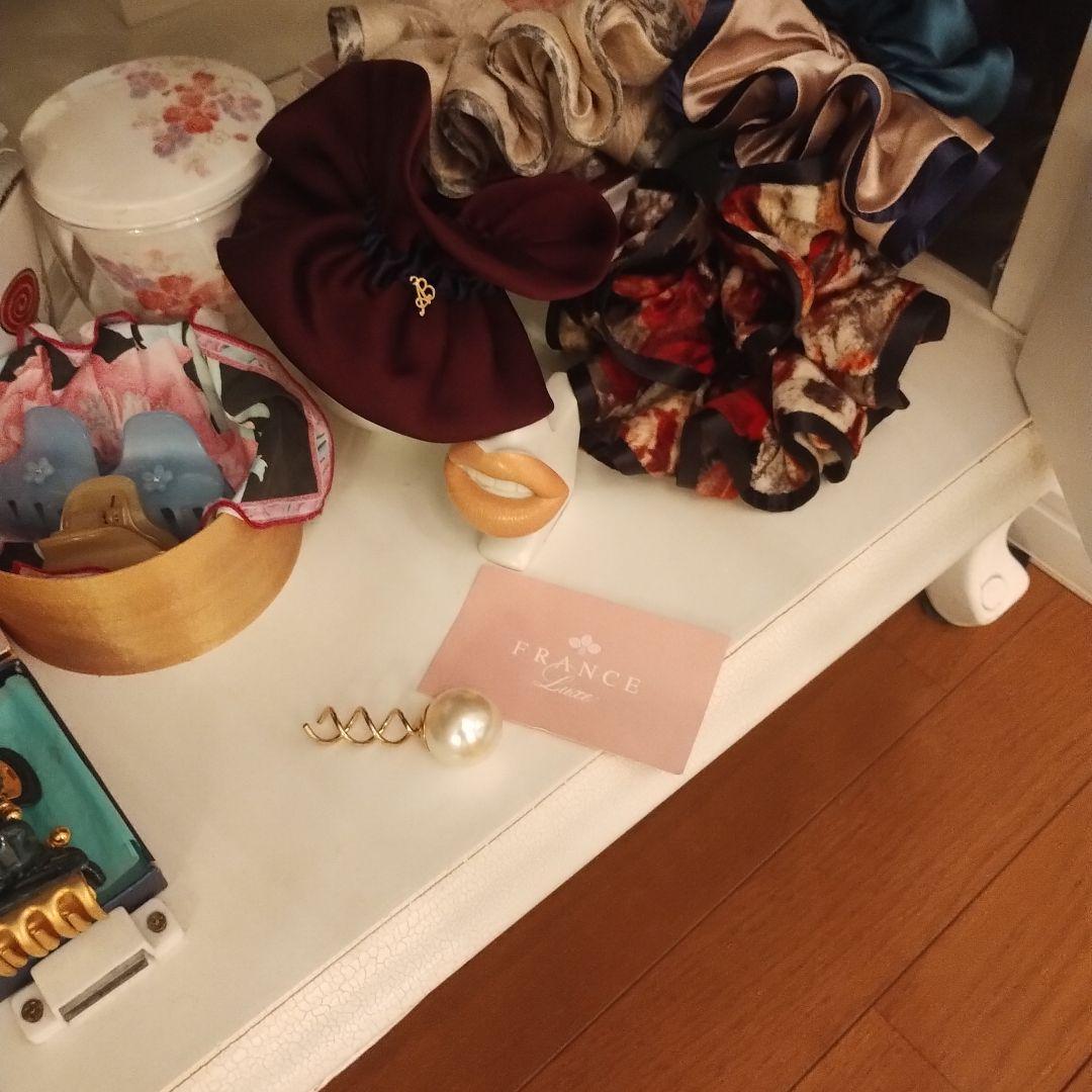 FRANCE Luxe 完売品❢パール スパイラルスクリューピン ¥13640