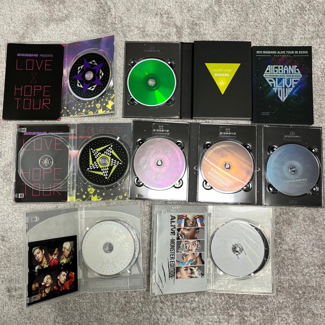 BIGBANG 日本版 CD DVD まとめ売り(1枚欠品あり)
