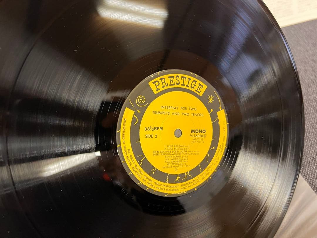 洋楽 VIJ-5028 Interplay For Two Trumpets Lp