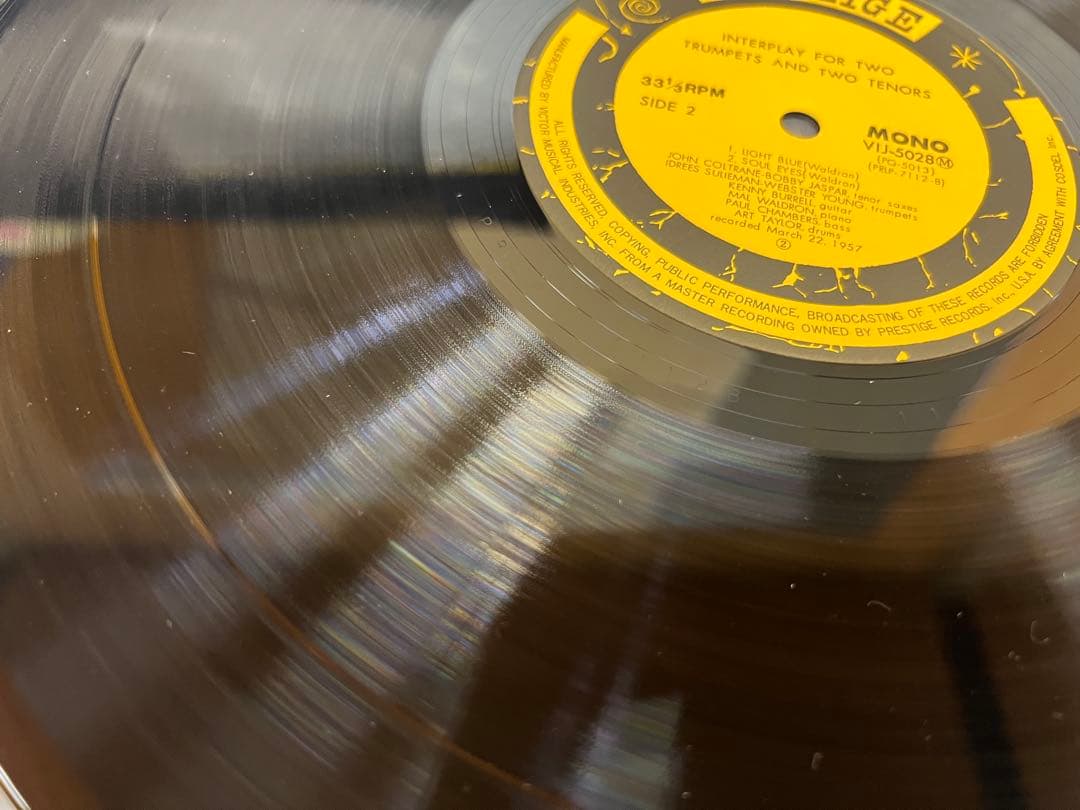 洋楽 VIJ-5028 Interplay For Two Trumpets Lp