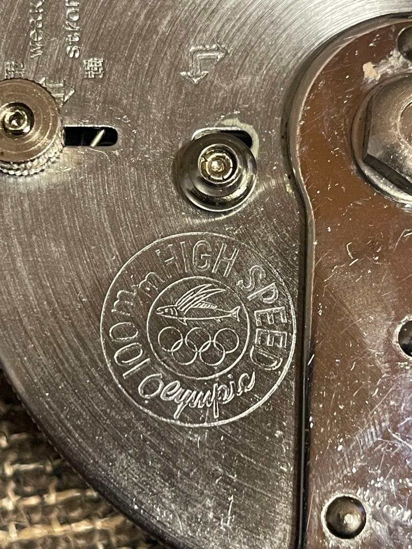 リール OLYMPIC 100m/m HIGH SPEED