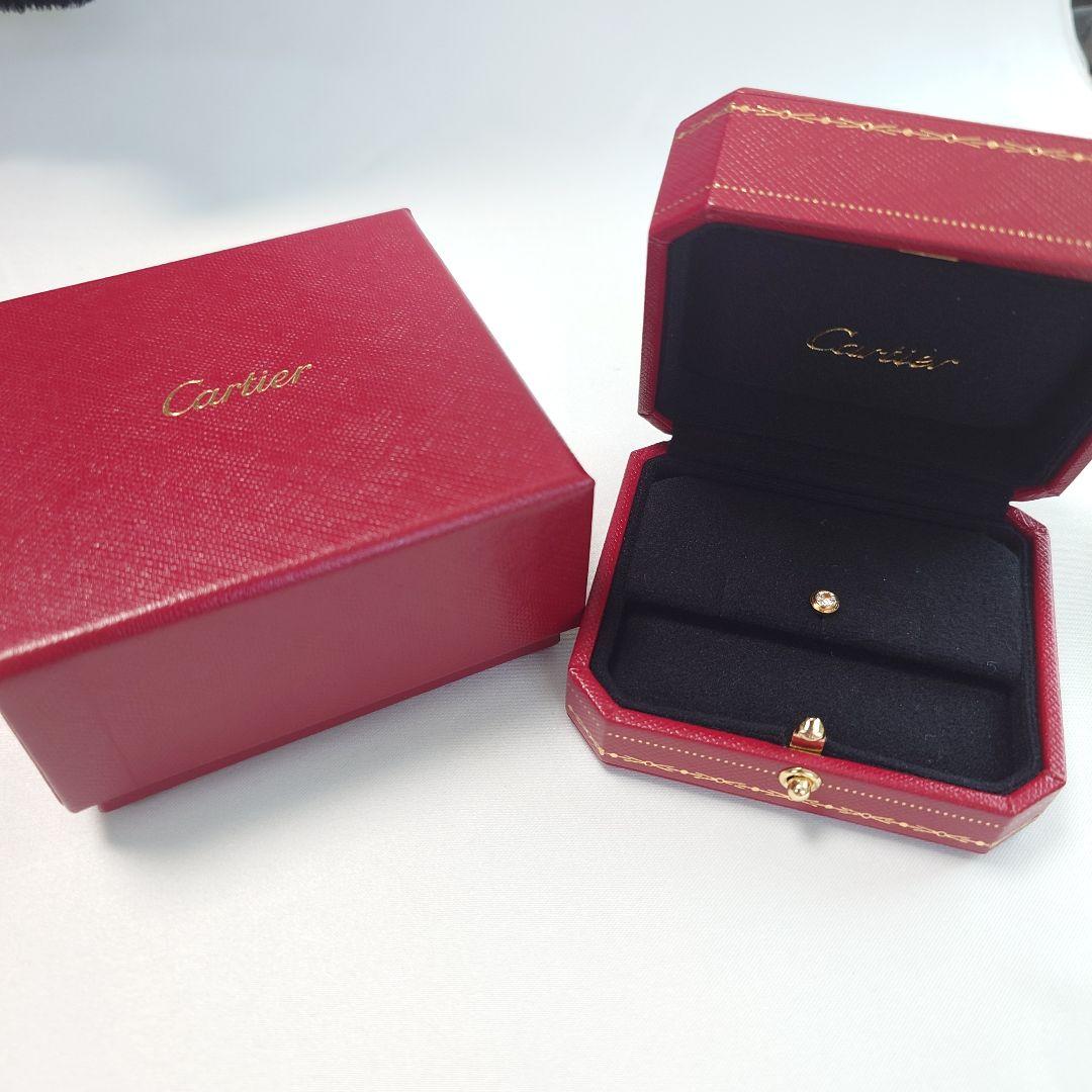 【美品】カルティエ ダムール ミディアム MM ピアス 片耳用 6448