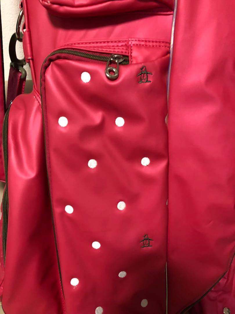 【送料込み】廃盤品　マンシングウェア　ゴルフバッグ　キャディバッグ レディース